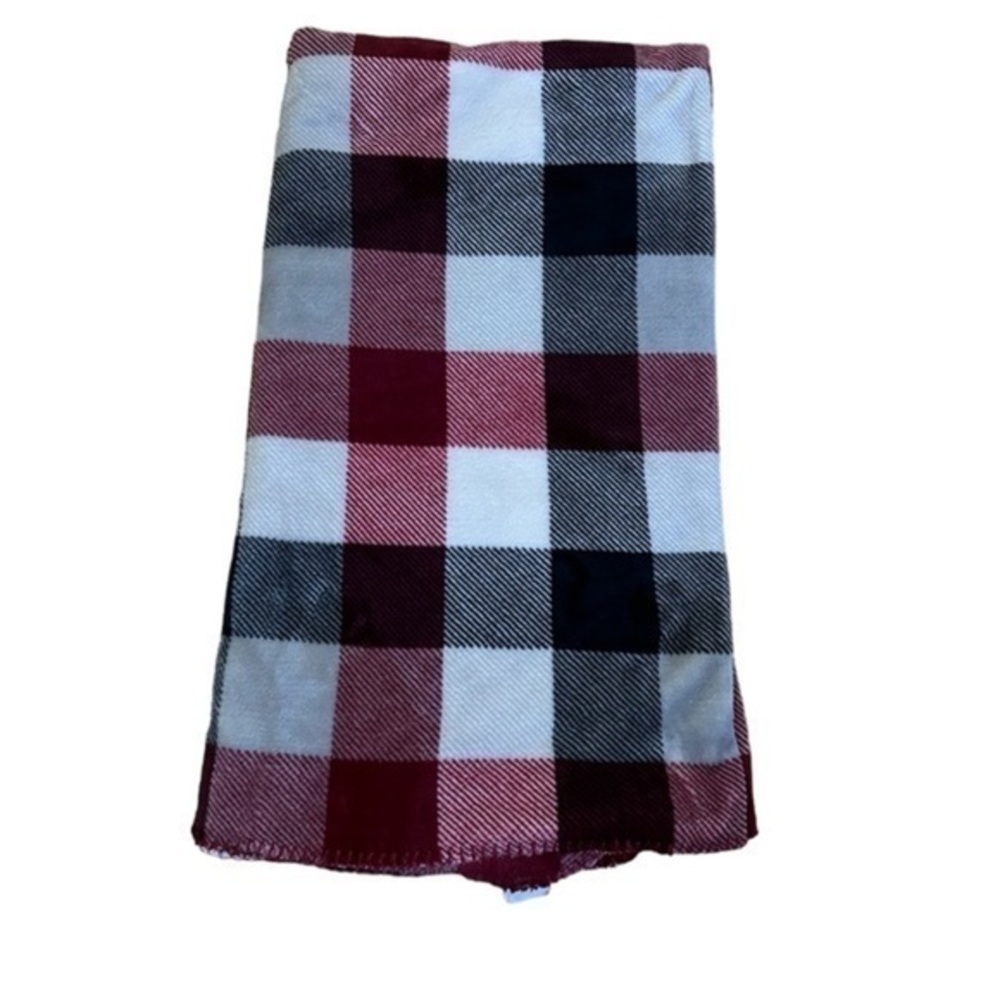 Mainstays Super Soft Plush Plaid Throw 50 in x 60 in